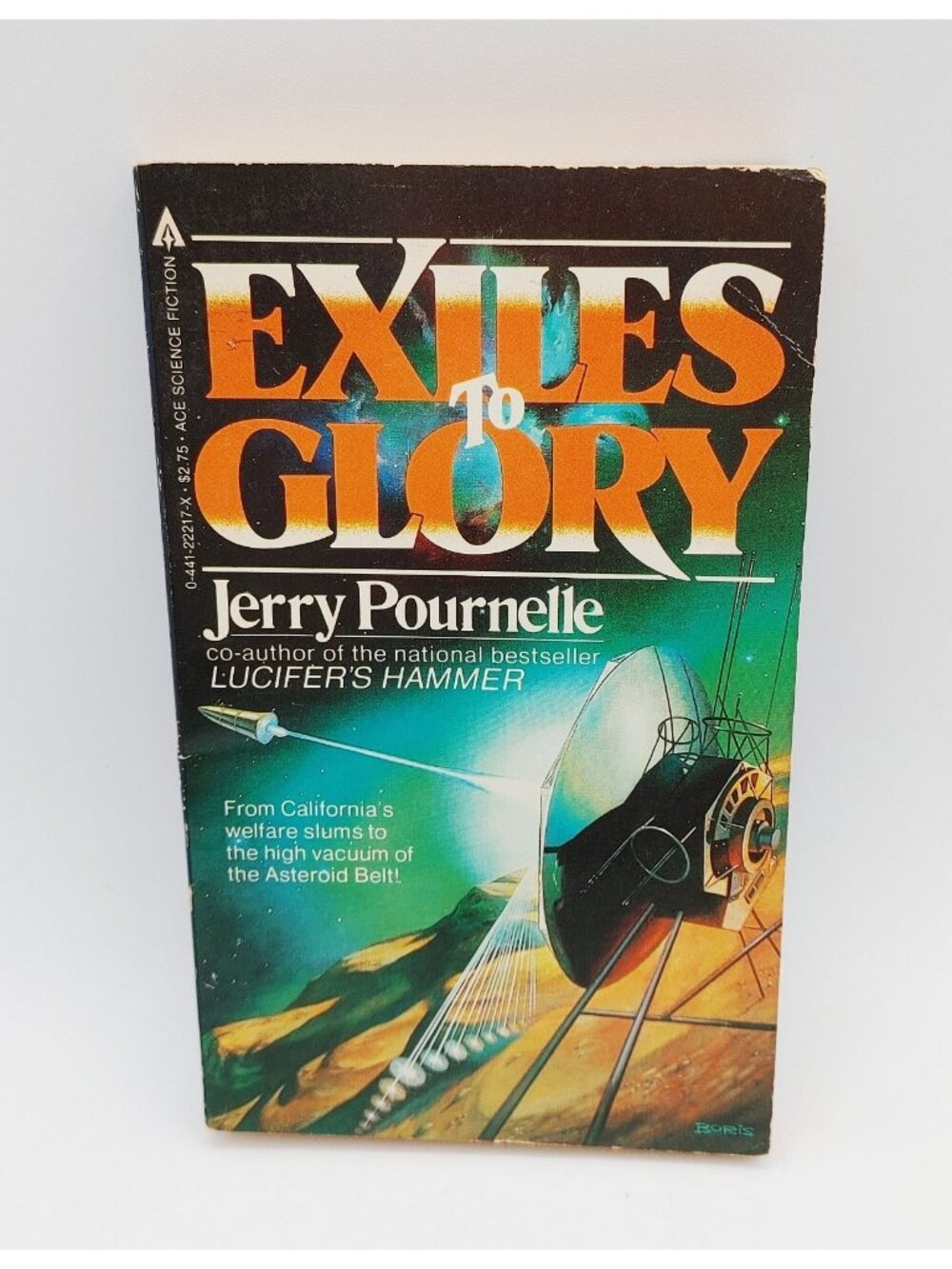 Exiles To Glory by Jerry Pournelle 1983, Paperback Book Novel